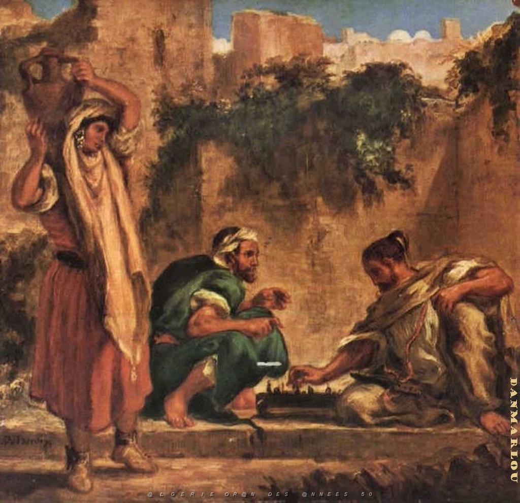 EUGENE DELACROIX-1848 ARABES JOUANT AUX ECHECS.JPG